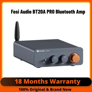 Fosi Audio BT20A Pro TPA3255 Bluetooth Sound Power Amplifier  For Home Theater