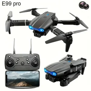 E99 PRO Drone with Flash Professional HD Dual Camera WIFI