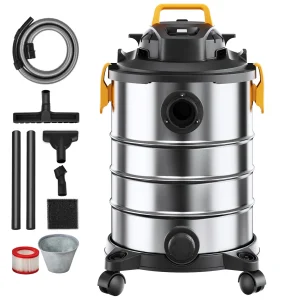SucceBuy Stainless Steel Wet Dry Shop Vacuum Wet  Dry Vac
