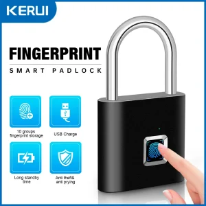 Keyless USB Charging Fingerprint Smart Padlock